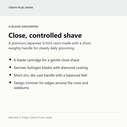 Schick progista 6-blade razor benefits image