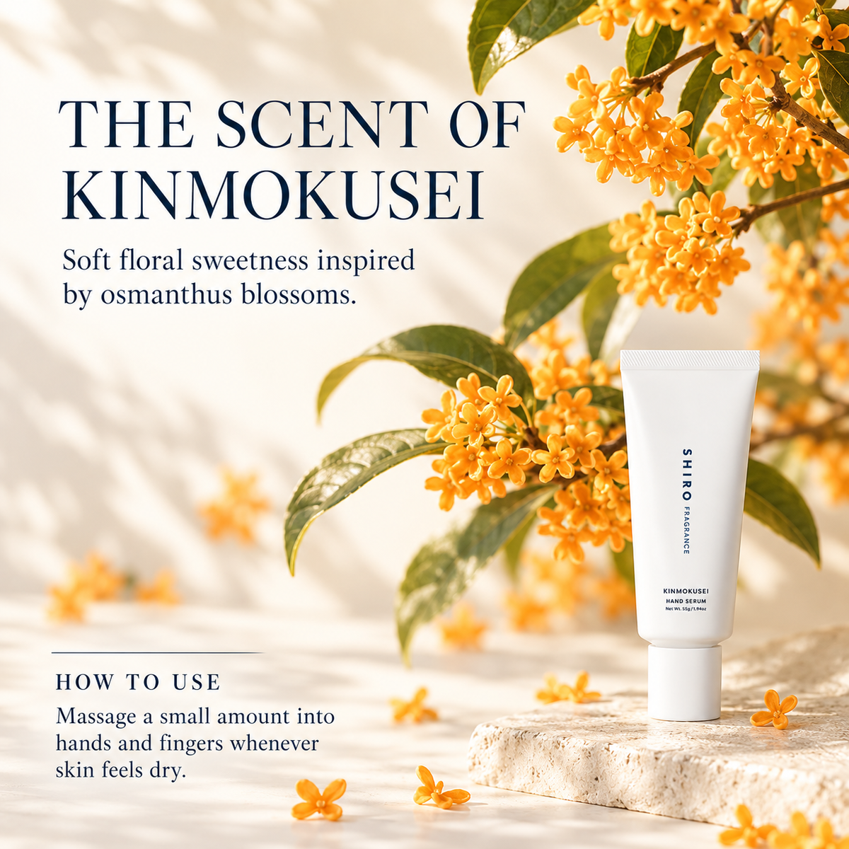 Kinmokusei scent and how to use
