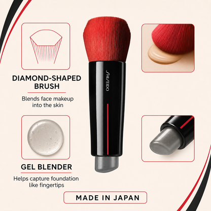 SHISEIDO DAIYA FUDE brush features