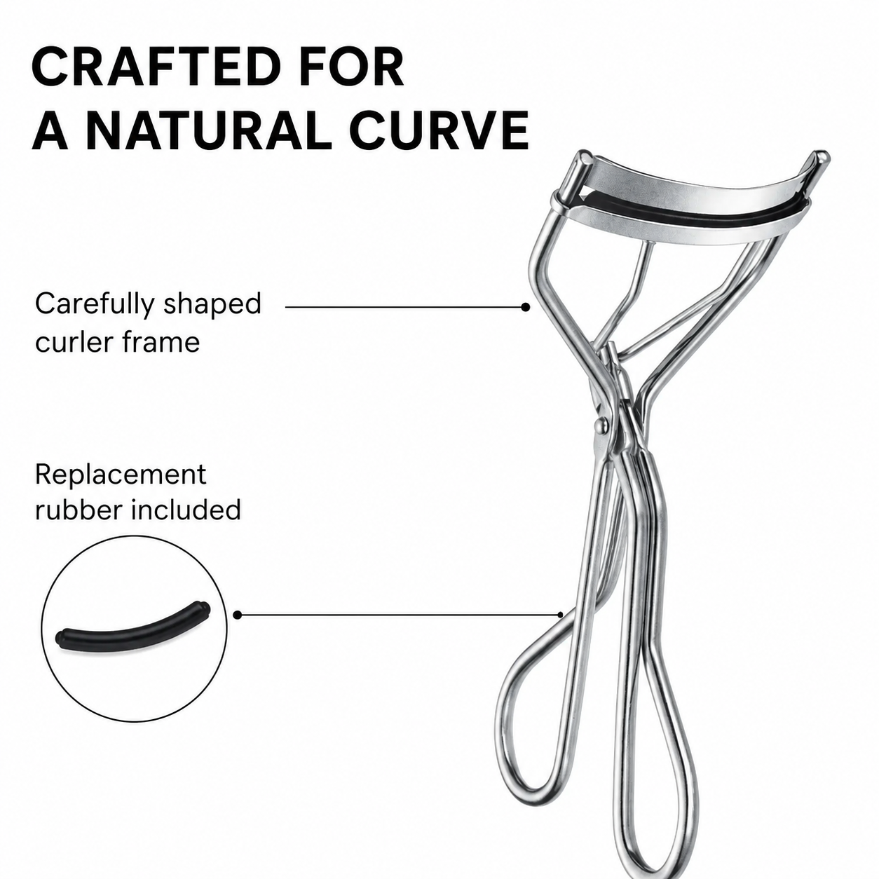 English eyelash curler features image