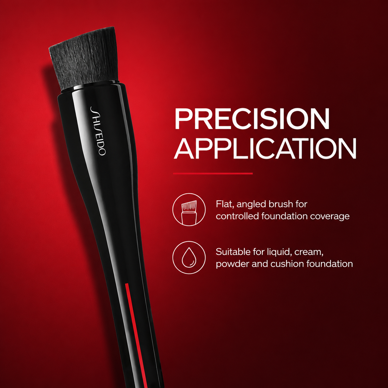 SHISEIDO HASU FUDE precision application features