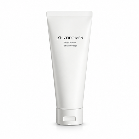 SHISEIDO MEN Face Cleanser 130g on pure white background