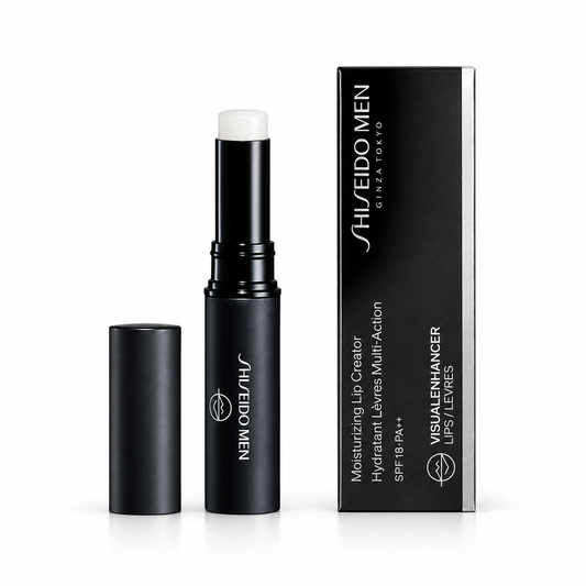 SHISEIDO MEN Moisturizing Lip Creator 2g with box on white background