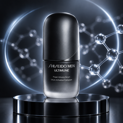 SHISEIDO MEN Ultimune Power Infusing Serum - Característica avançada de peptídeos