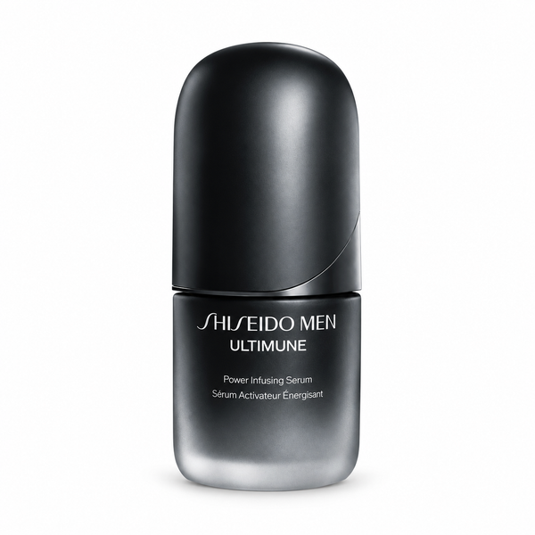 SHISEIDO MEN Ultimune Power Infusing Serum 30mL em fundo branco