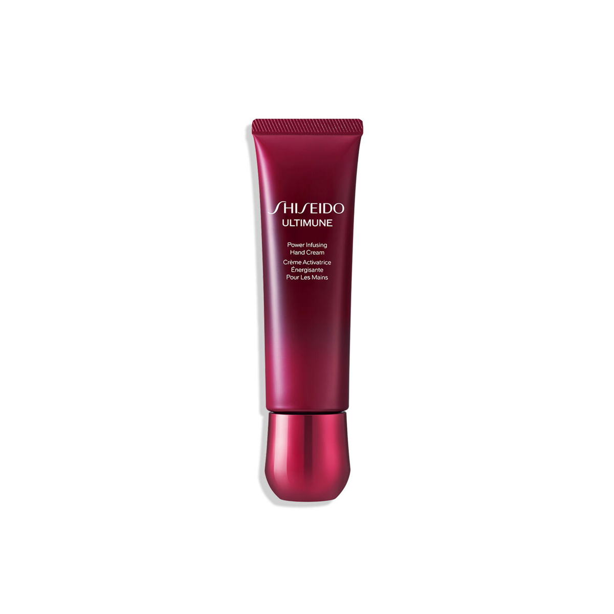 SHISEIDO Ultimune Powerizing Hand Cream 50g burgundy tube