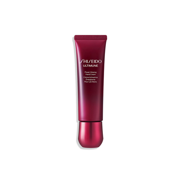 SHISEIDO Ultimune Powerizing Hand Cream 50g burgundy tube