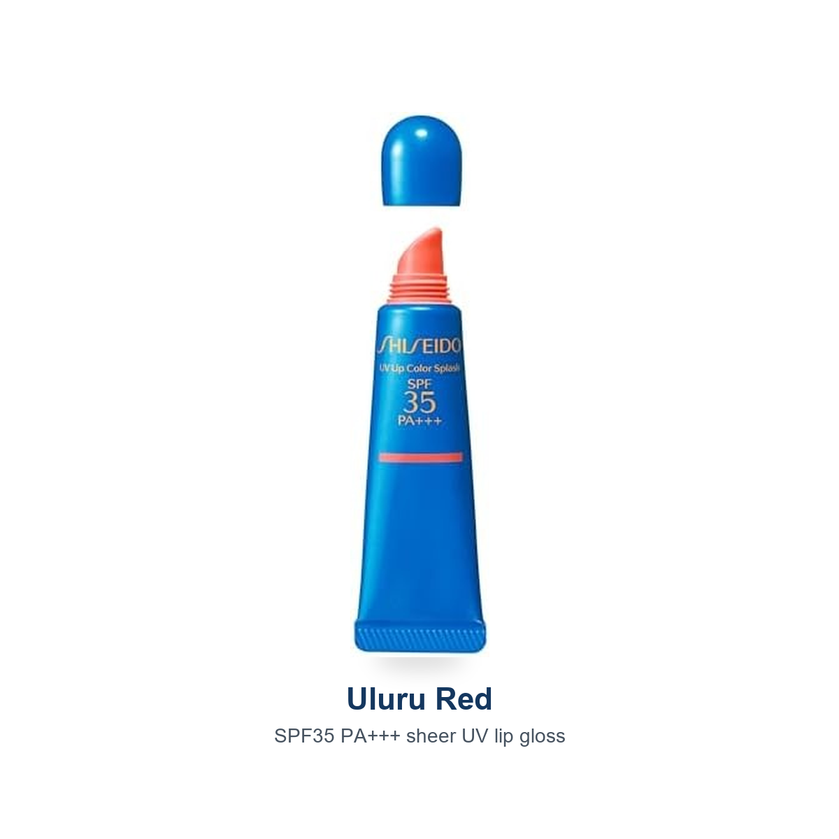 SHISEIDO UV Lip Color Splash Uluru Red