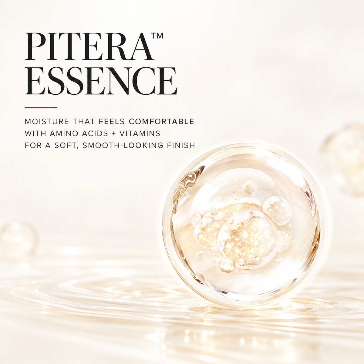 Pitera essence inspired skincare visual