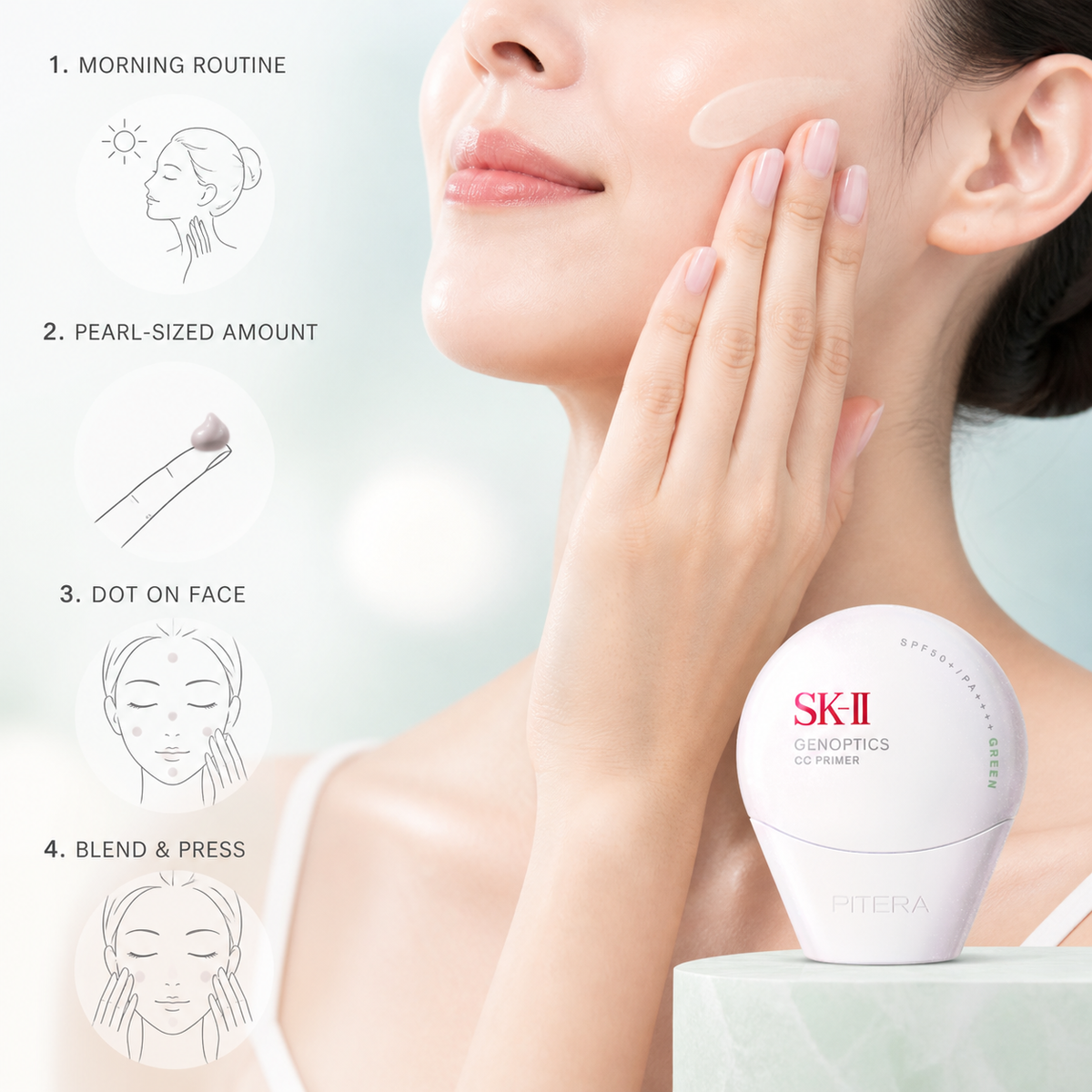 How to use SK-II GenOptics CC Primer