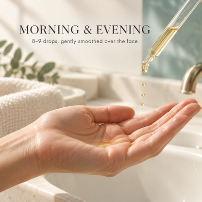 Morning and evening serum routine