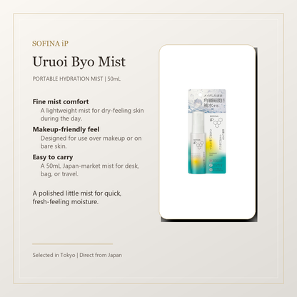 SOFINA iP Uruoi Byo Mist elegant overview