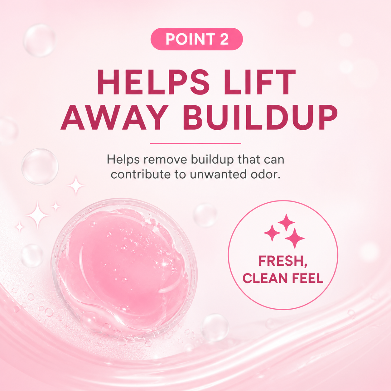SPOT JELLY point 2 — fresh clean feel