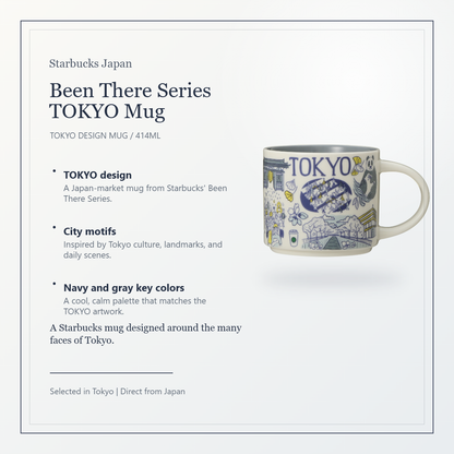 Starbucks Been There Series TOKYO Mug 414mL elegant Tokyo overview image