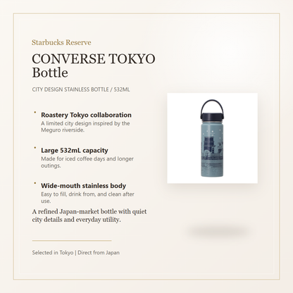 Starbucks Reserve CONVERSE TOKYO bottle collaboration overview