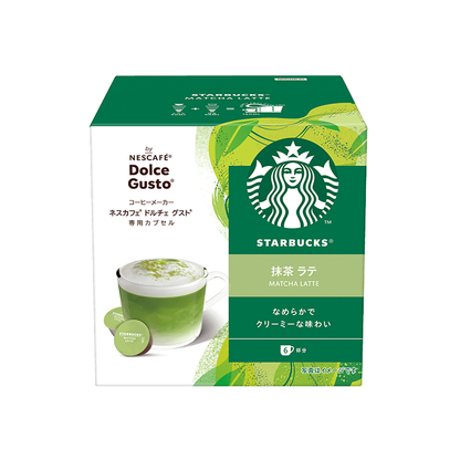 Starbucks Matcha Latte Dolce Gusto capsules 12 pods box