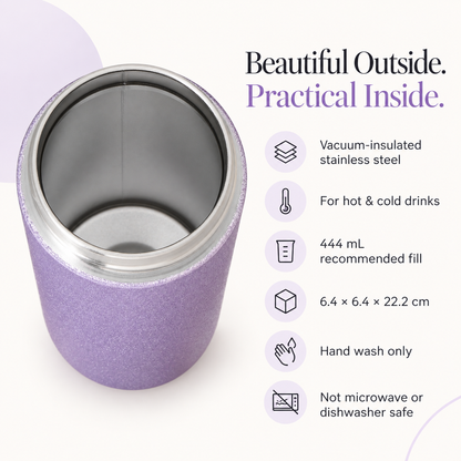 Insulated stainless steel bottle specifications and care