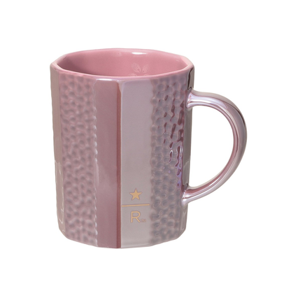 Starbucks Reserve Mug Luster Pink Sakura 2026 355mL on white background