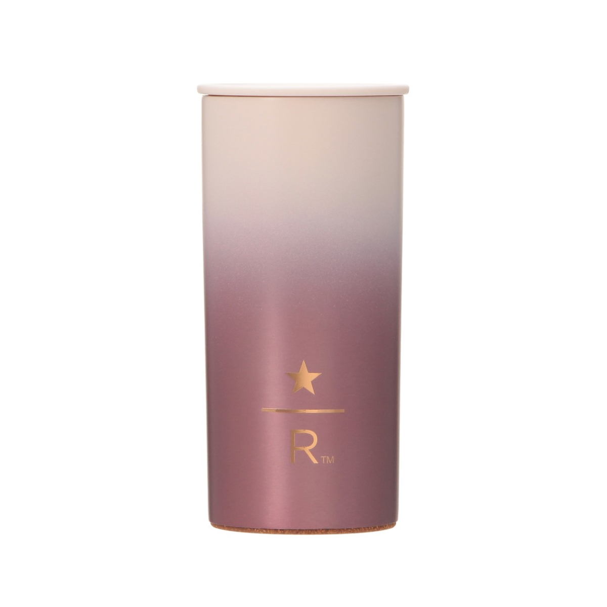 Starbucks Reserve Vacuum Stainless Cup Light Pink 296mL on white background