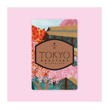 Starbucks Reserve Roastery Tokyo Microblend Whole Bean Coffee 250g on white background