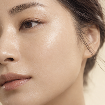 Illustrative natural luminous skin finish, Japanese model