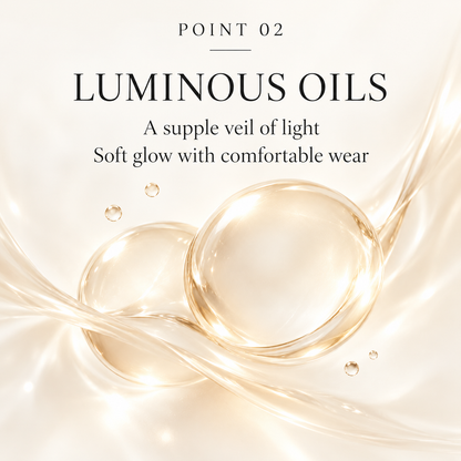 Point 02 | Luminous oils | Supple veil of light