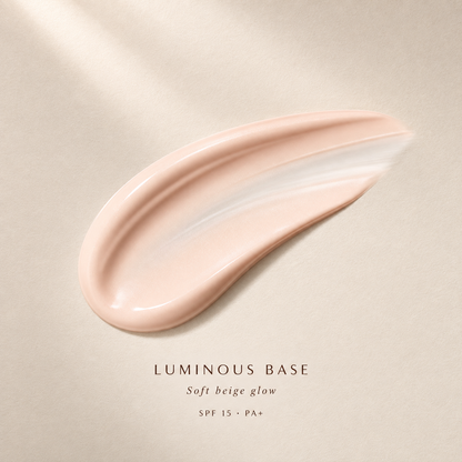 Soft beige luminous texture, SPF15 PA+