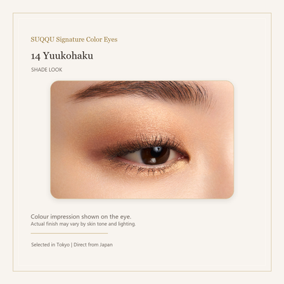 SUQQU Signature Color Eyes 14 Yuukohaku eye look
