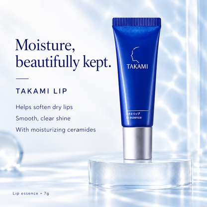 TAKAMI Lip Essence moisturizing ceramides and clear shine