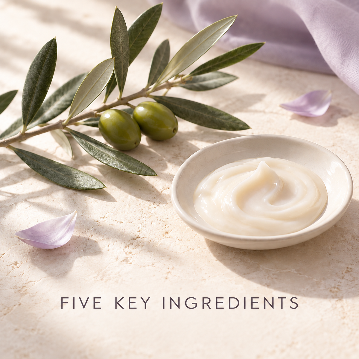 Five key ingredients in THE ANSWER EX Moist Treatment
