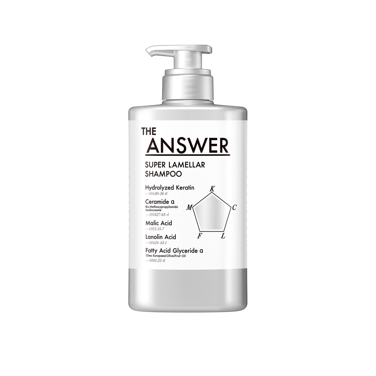 THE ANSWER by Kao Super Lamellar Shampoo 400ml bottle