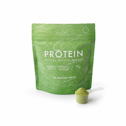 THE MATCHA TOKYO Matcha Protein Powder original package hero