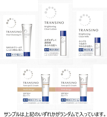 Transino Medicated Brightening Clear Milk product benefits image