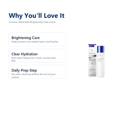 Transino Brightening Clear Lotion simple why you'll love it image