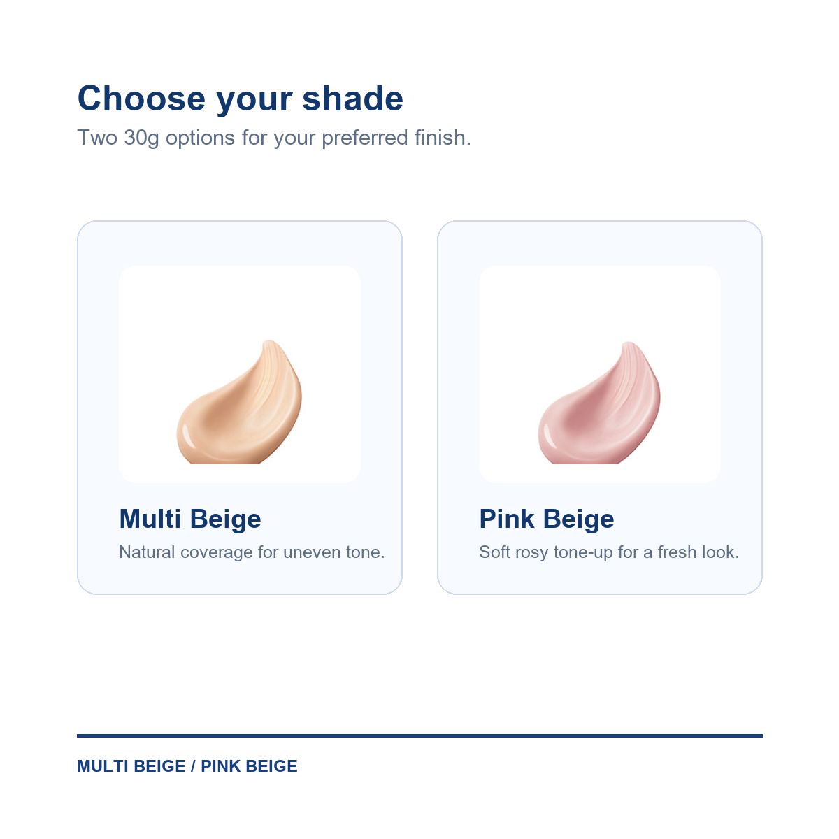 Transino Tone-Up CC Cream Multi Beige and Pink Beige shade options image