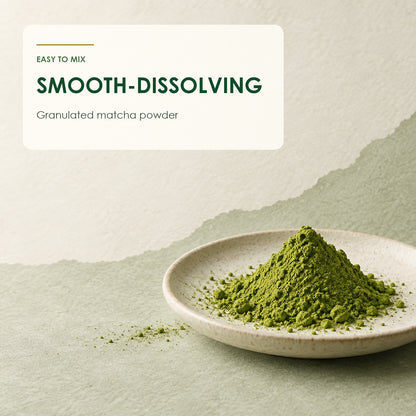 Tsujirihei Honten smooth-dissolving granulated matcha powder