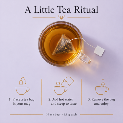 How to enjoy TULLY’S &TEA tea bags