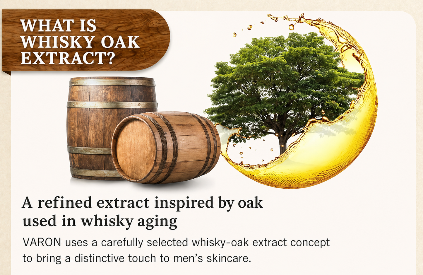 What is Whisky Oak Extract in English
