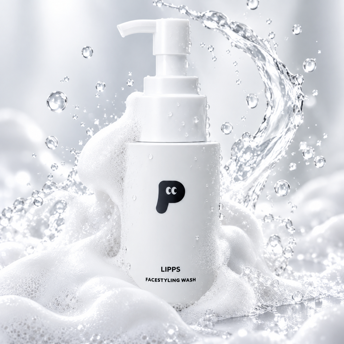 LIPPS Face Styling Wash dense foam feature
