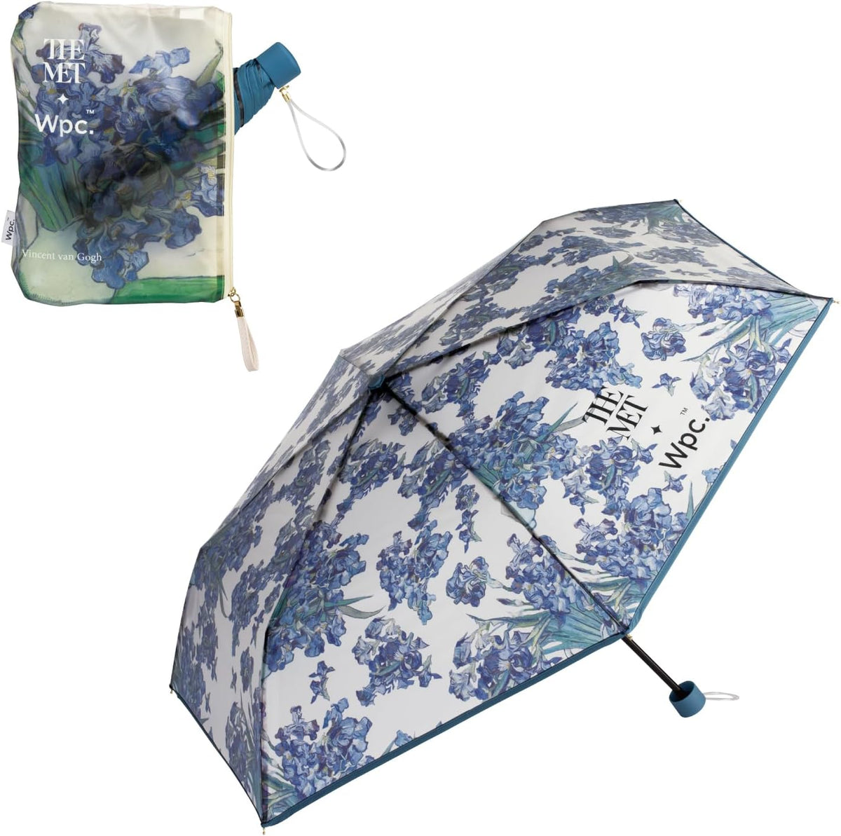 THE MET x Wpc mini folding umbrella - Irises