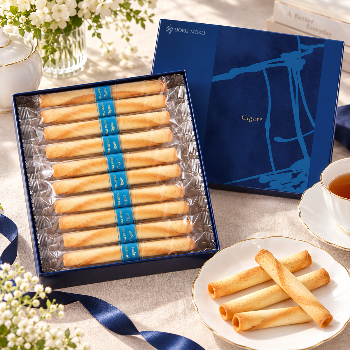 YOKU MOKU Cigare tea time lifestyle image