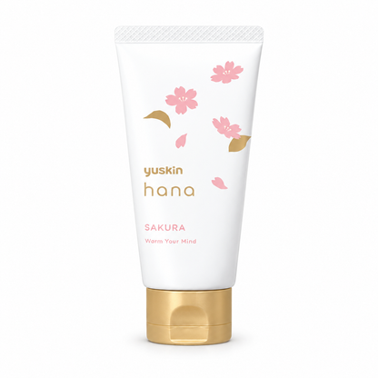 Yuskin hana Sakura hand cream 50g single tube